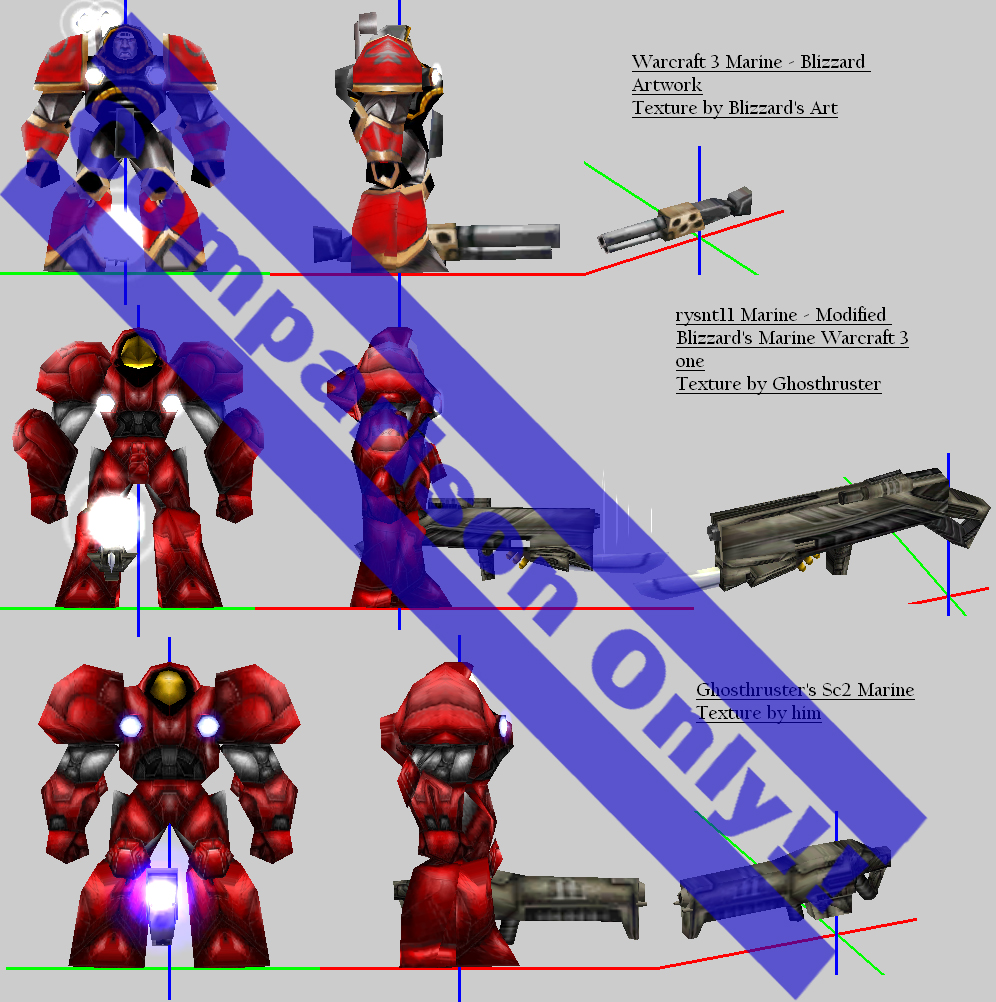 MarinesComparison