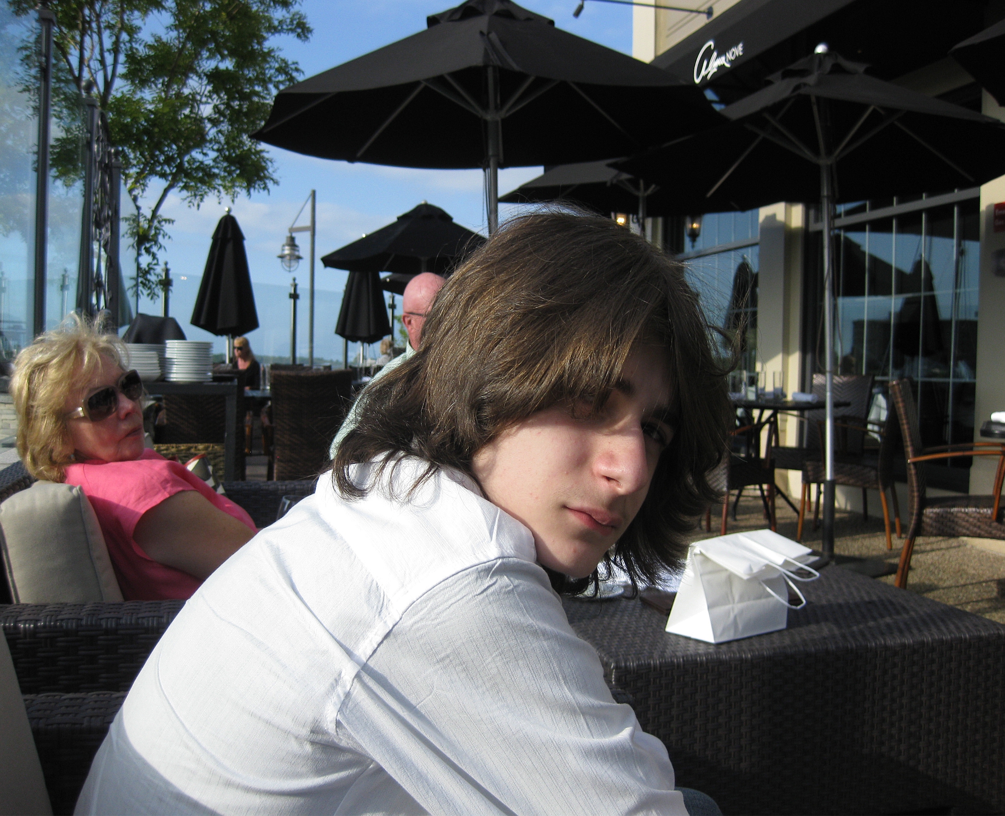 Me at Alma Nove in Boston.