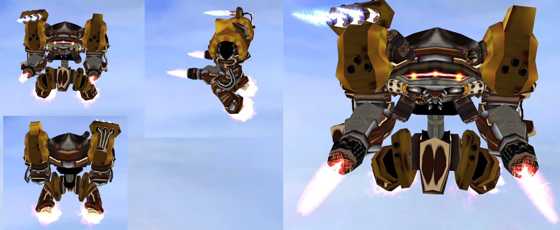 Me playing with Hive's 3D viewer and its options to change textures.

The result of mixing the used textures for grendels V'Hulcrem at random. I am