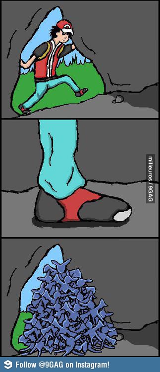 Meanwhile in a Pokemon Cave