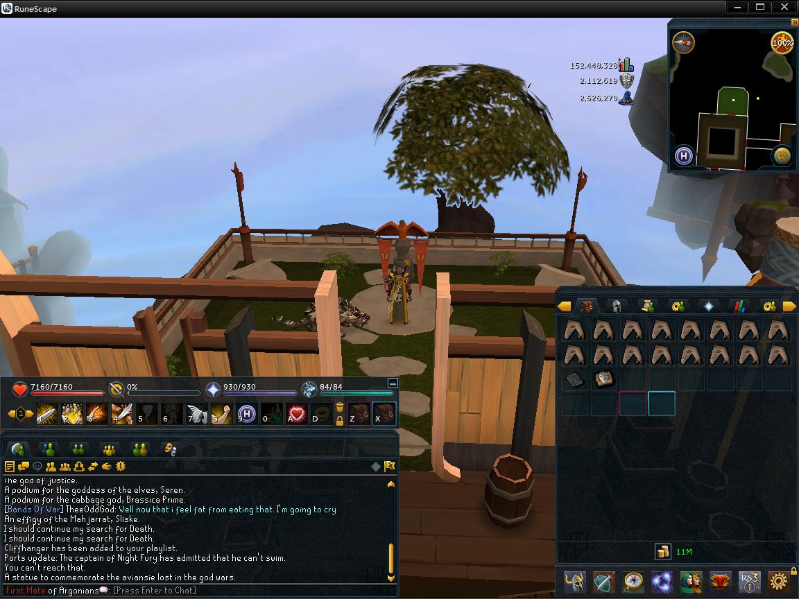 Memorial for the Armadylians who died during the first God Wars.