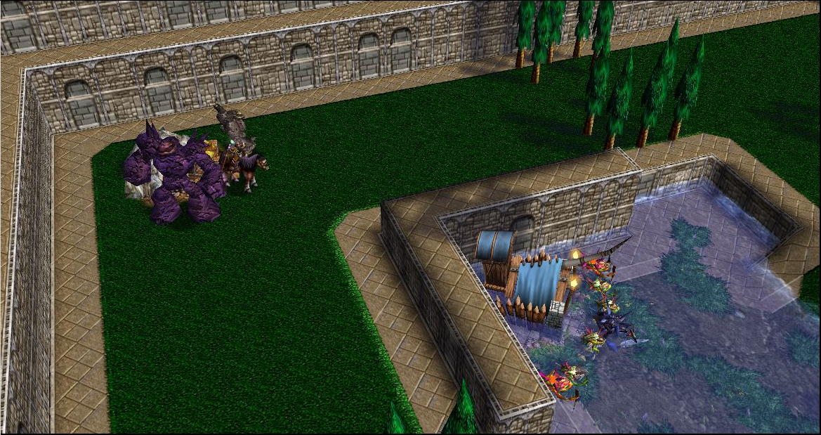 Mercenary Camp + Gold Mine