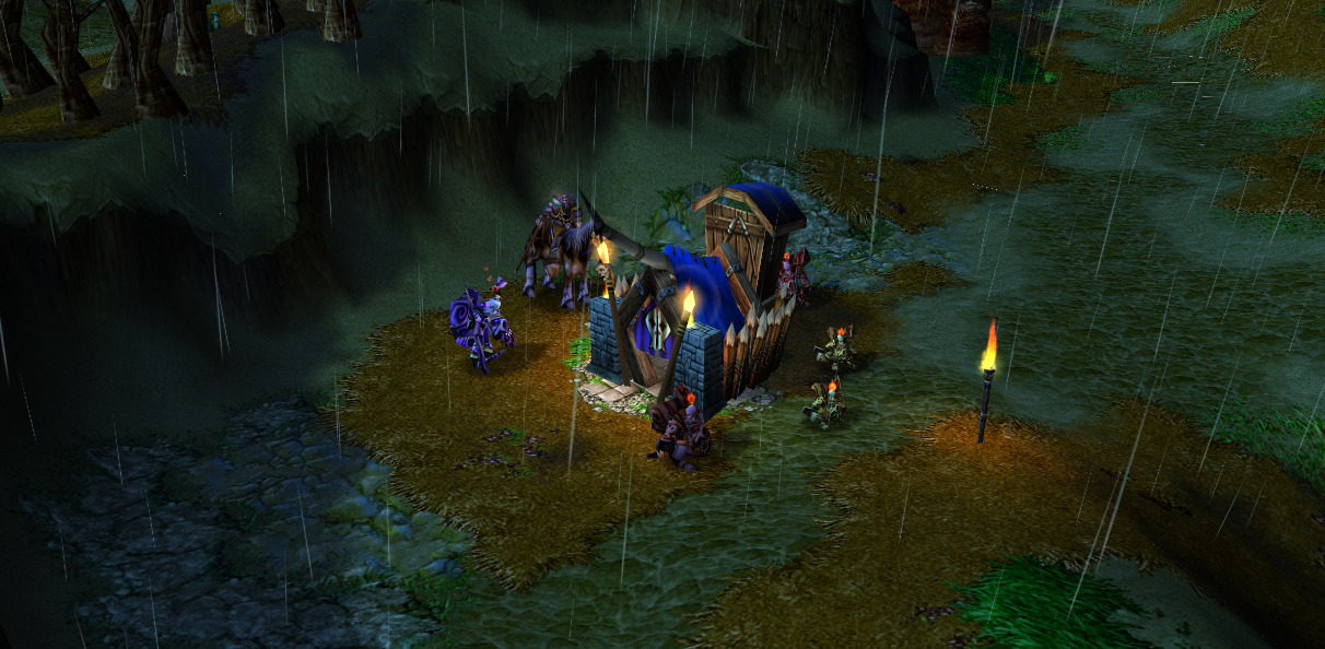 Mercenary camp