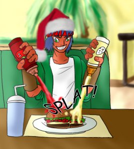 Merry Christmas Blue-Uncia! I hope you enjoy the holidays! XD