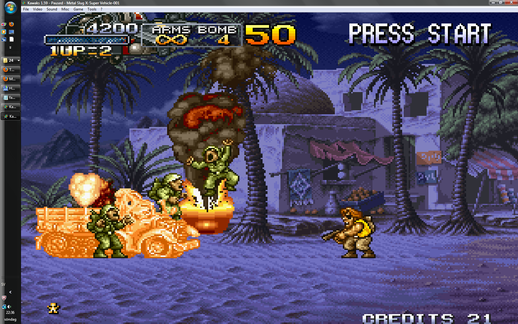 Metal Slug Super Vehicle 001 Mission 1