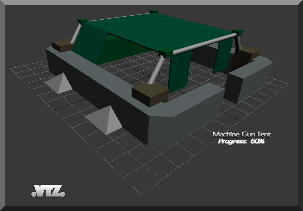 MichineGunTent
In progress for Company of Heroes Project
