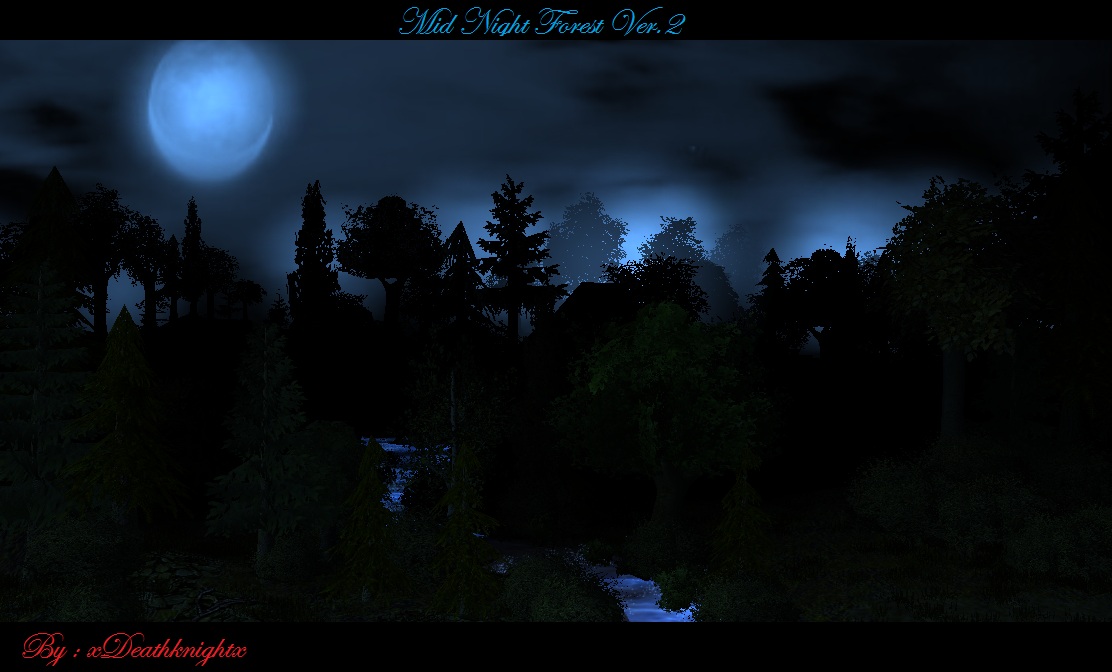 Midnight Forest
-Random Terrain
-Inspired By Kenji