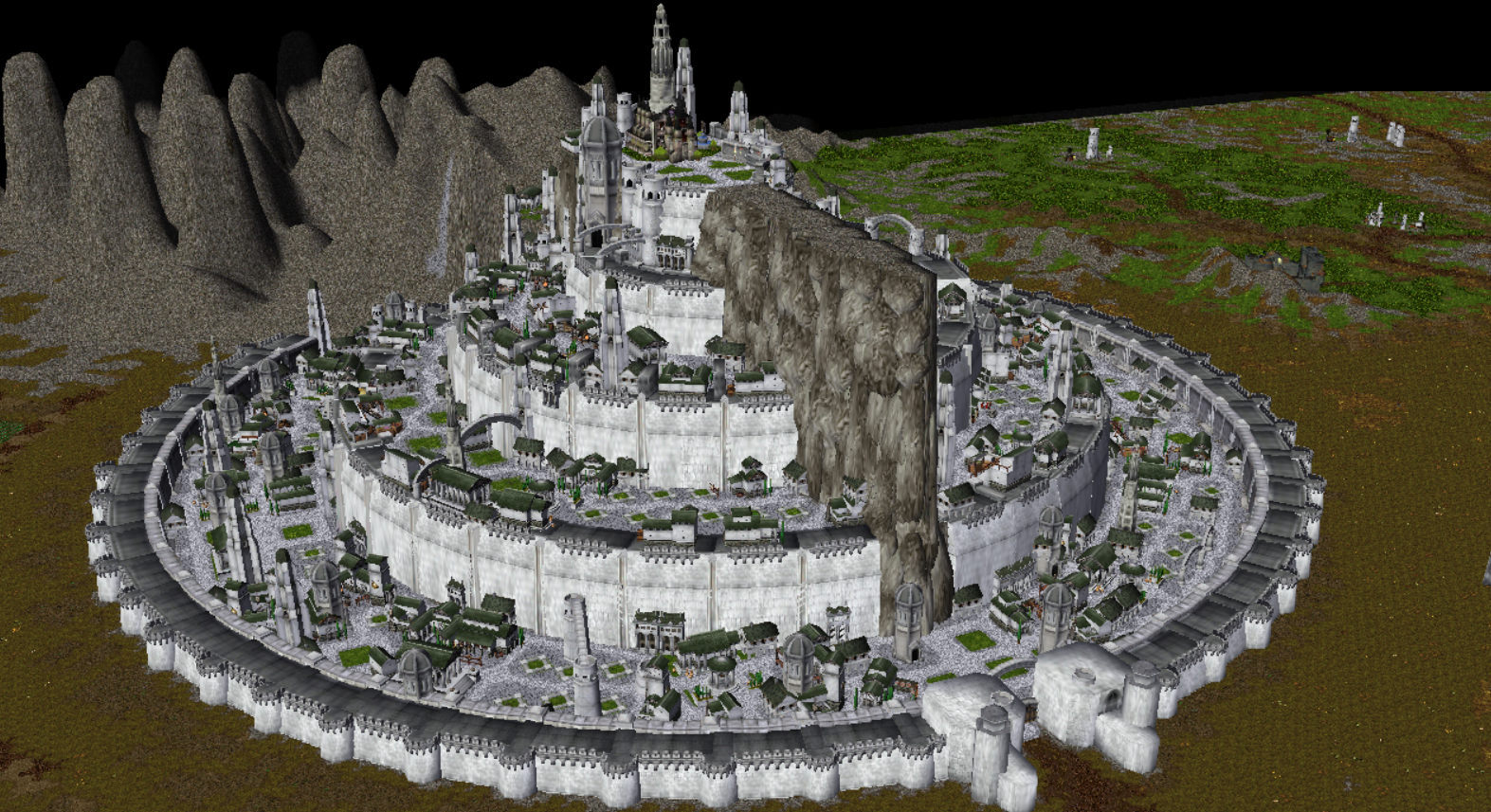 Minas Tirith.