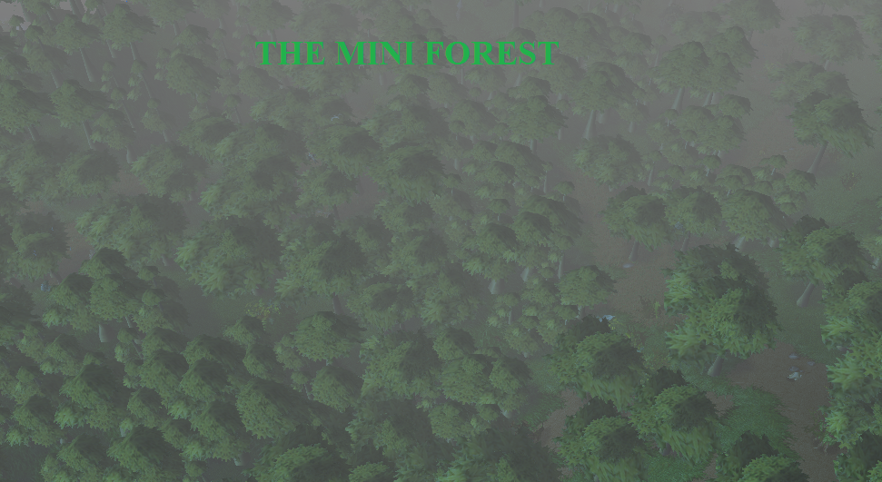 mini forest