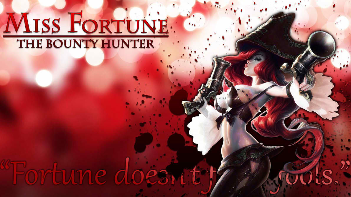 miss fortune   the bounty hunter by leaguewallpapers d64oxw7