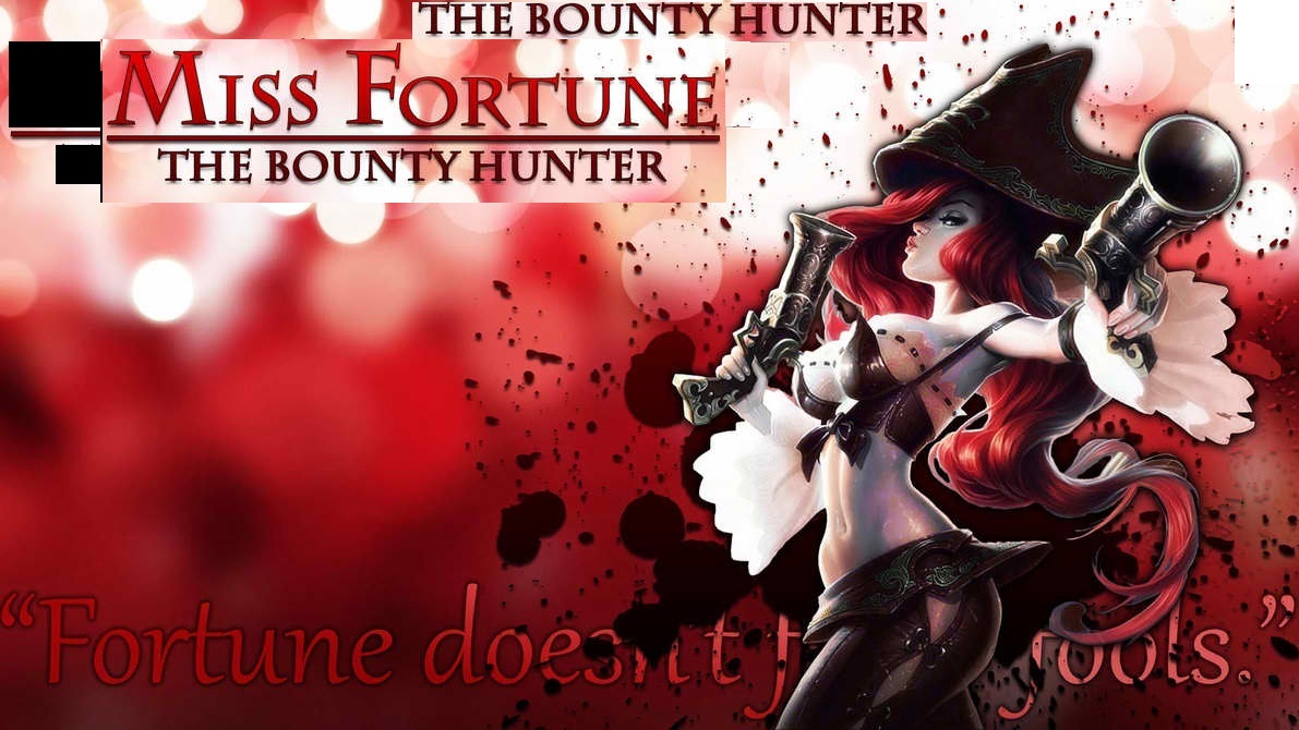 miss fortune   the bounty hunter by leaguewallpapers d64oxw7