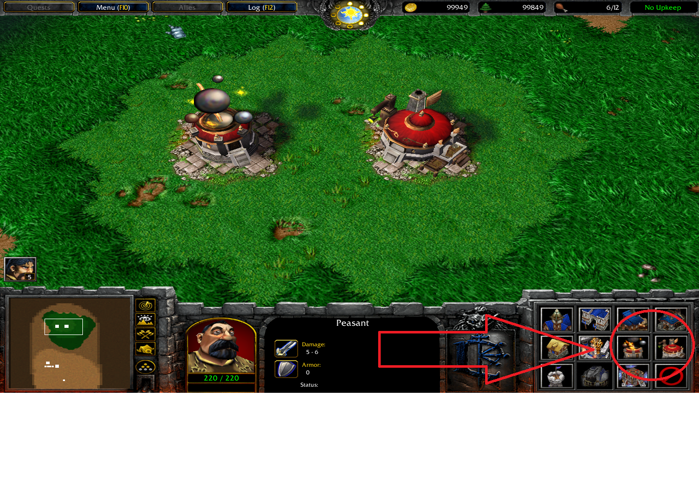 Missing models and icons from SinisterX`s BloodElf buildings.