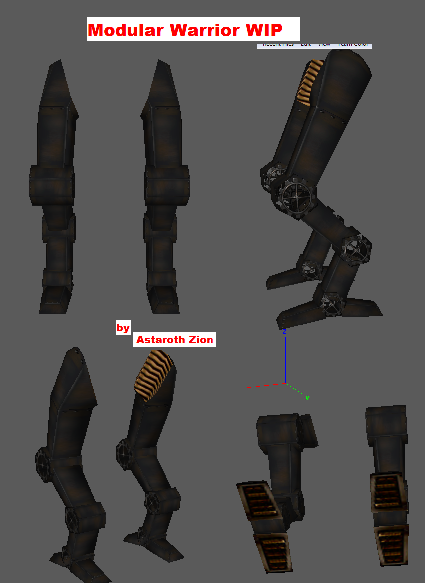 Modular Warrior by AstarothZion