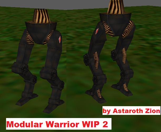 Modular Warrior Wip2 by AstarothZion