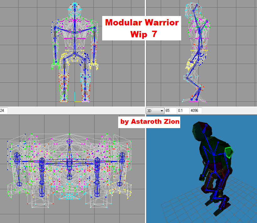 Modular Warrior Wip7 by AstarothZion

Everything ready to start animating.
