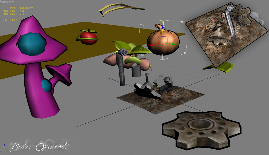Modus Operandi - 3d concept art