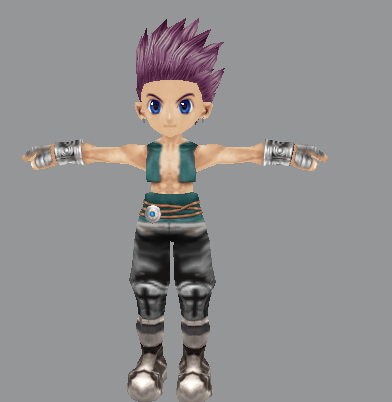 Monk
(Battle Monk)
(No animations yet)

"All models are done by myself"