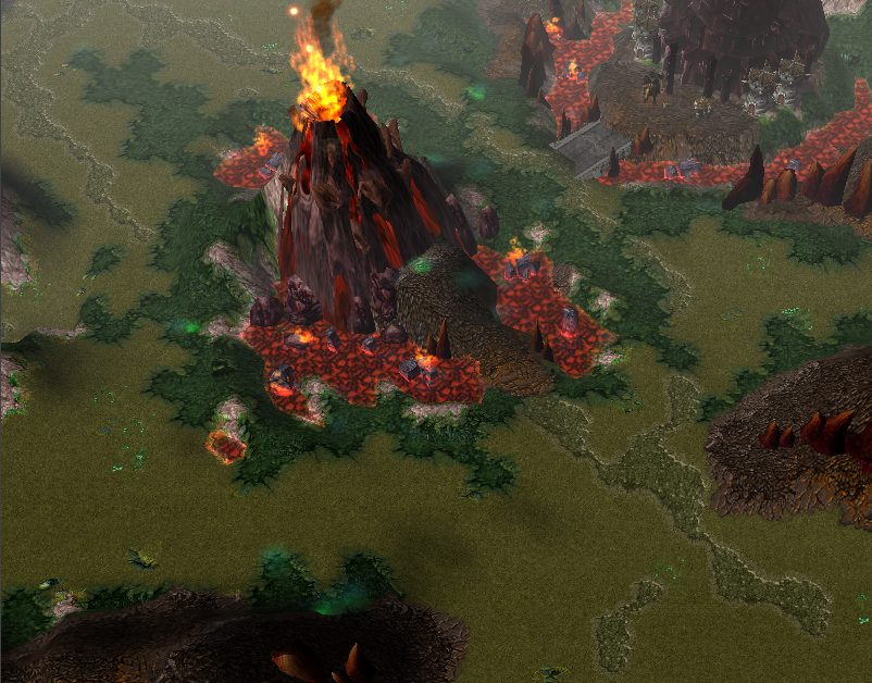 Mordor Mount Doom Warcraft3 Lotr total war v003