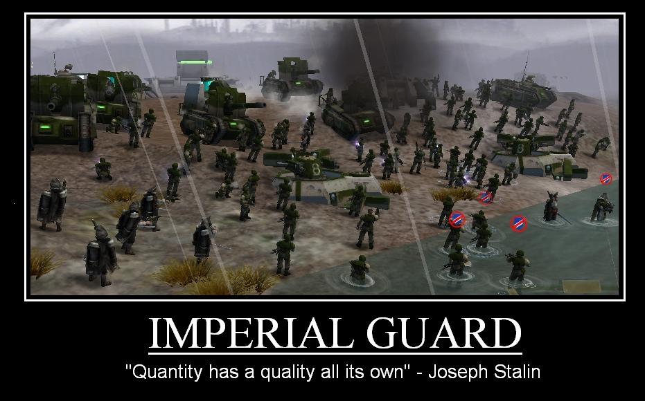 More imperial guard
