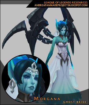 Morgana Ghost Bride Skin