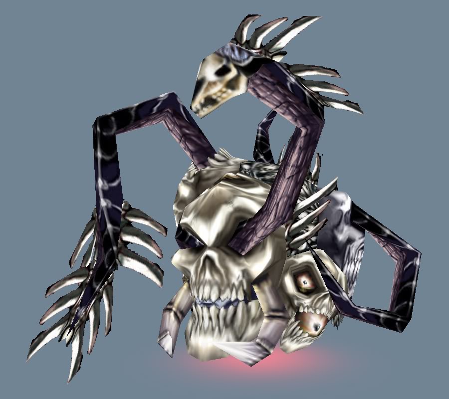 Moron Eater
A parasite that eat moron's brain to grow. It also using skull of the victim as a nest.
Wacth detail here:
http://www.youtube.com/watch