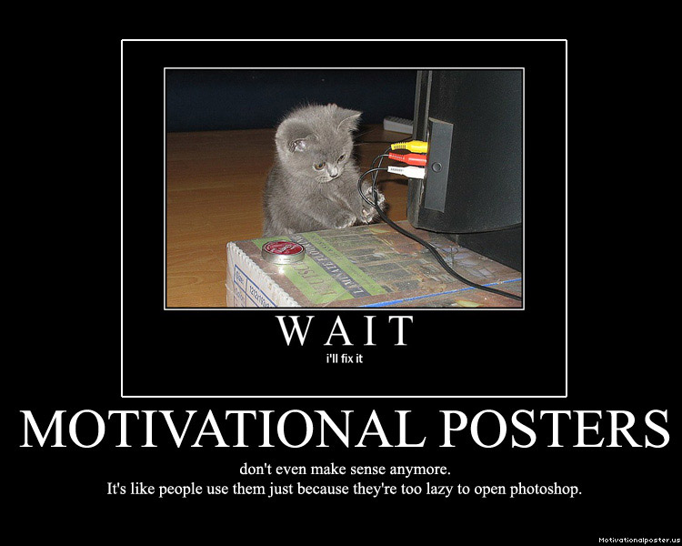 Motivational posters