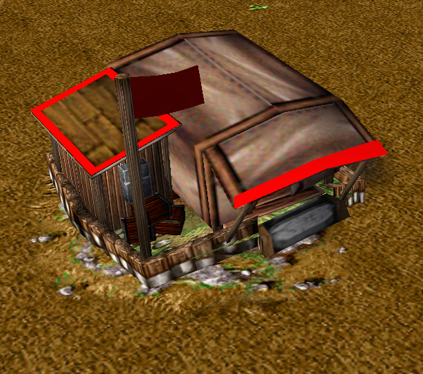 Motor pool building