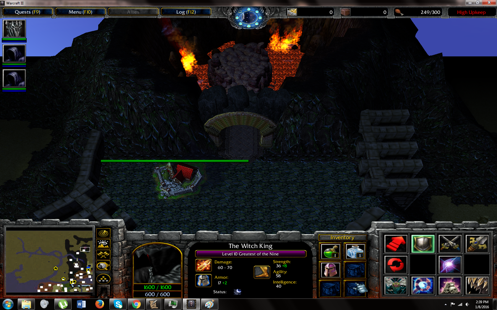 Mount Doom: In the center of northern Mordor.