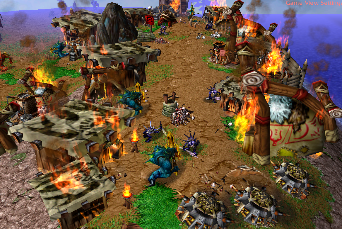 Murky warriors at work