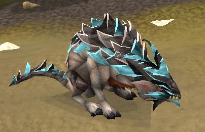 My adult dragon wolf pet. :3

A wondrous follower of Armadyl he is.