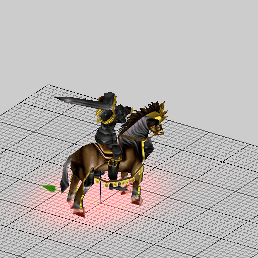 My first cavalry attack anim