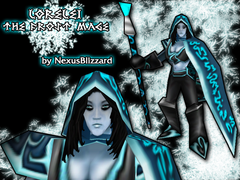 My Frost Mage skin for Elemental Clash.