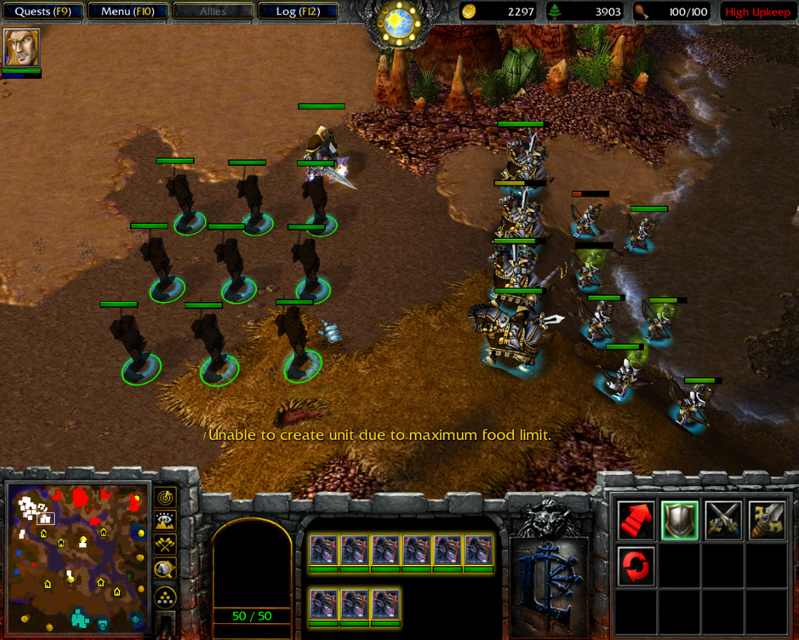My gameplay from map Deadlock [NE] by Daffa the Mage 1