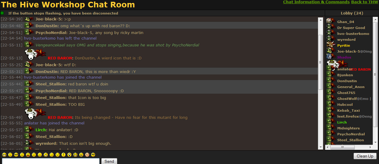 My Huge icon spreading chaos in Chat Act 4