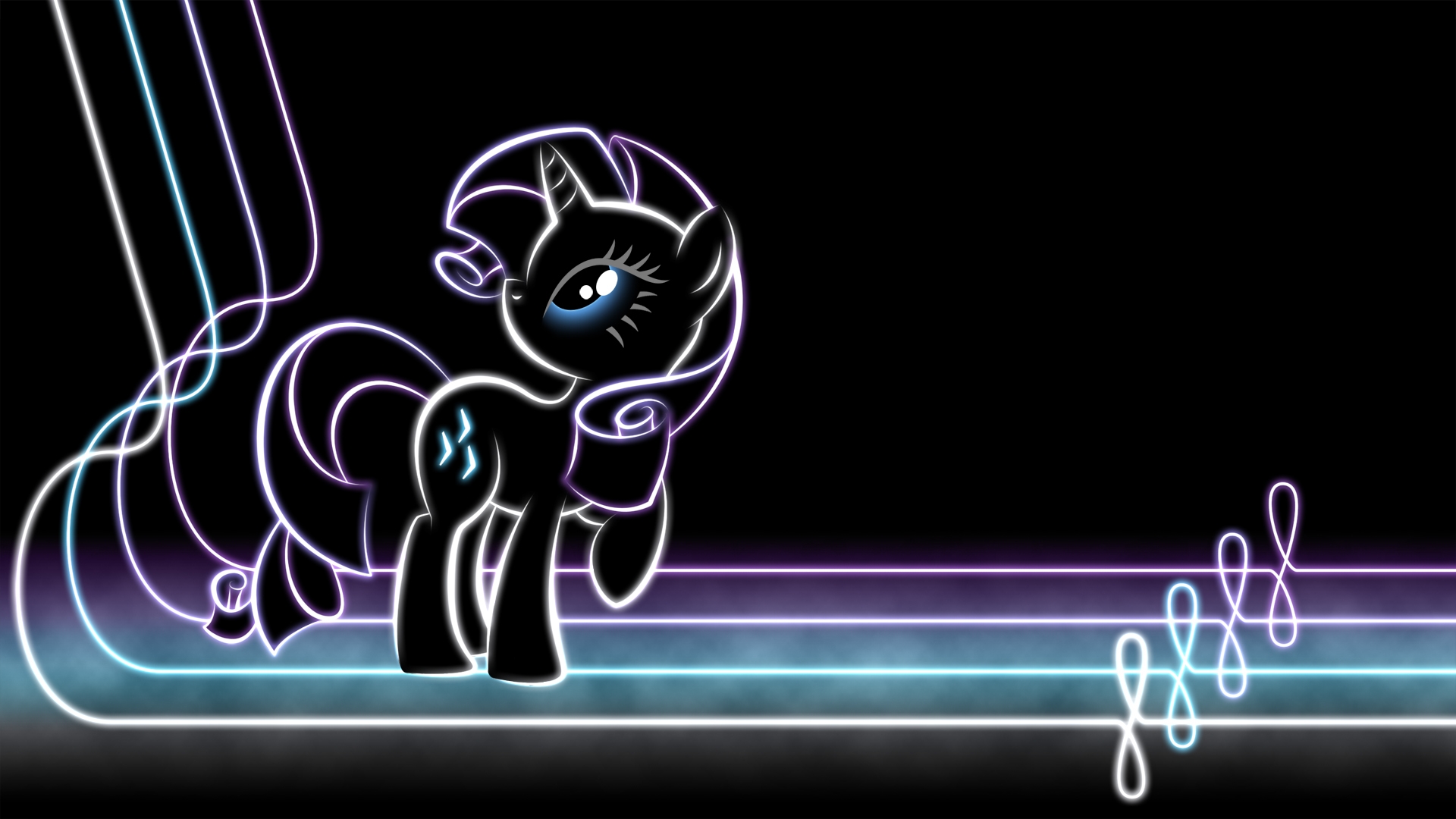 my little pony mlp glow friendship is magic 592267