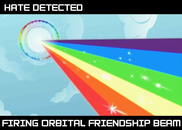 My little pony Orbital Friendship Beam