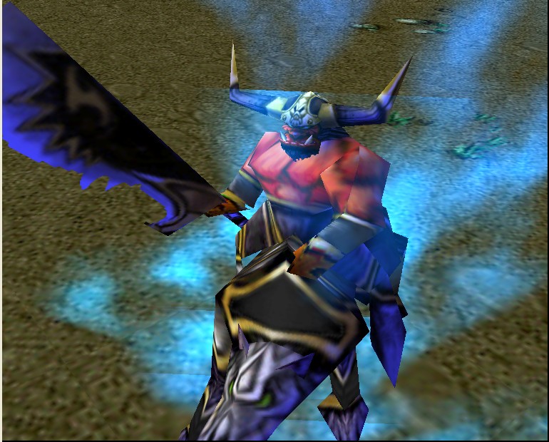 My previos blue flamage avatar.