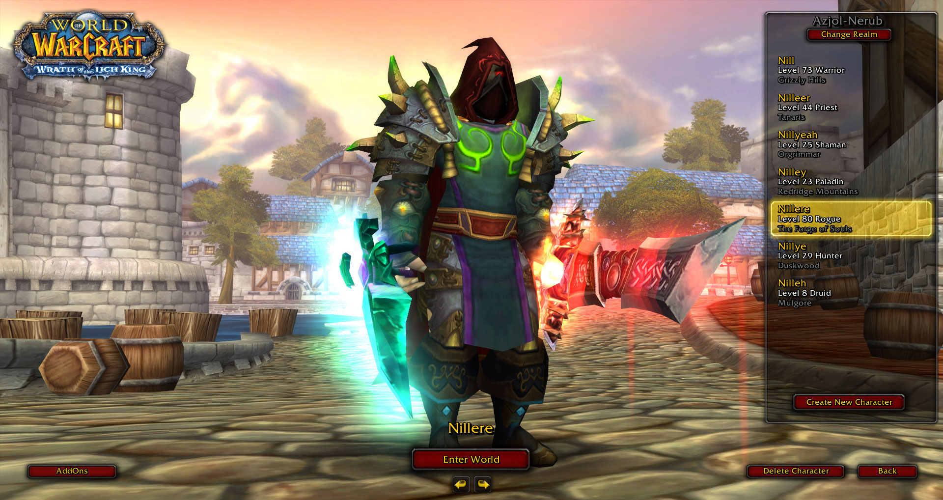 My Rogue as it is right now