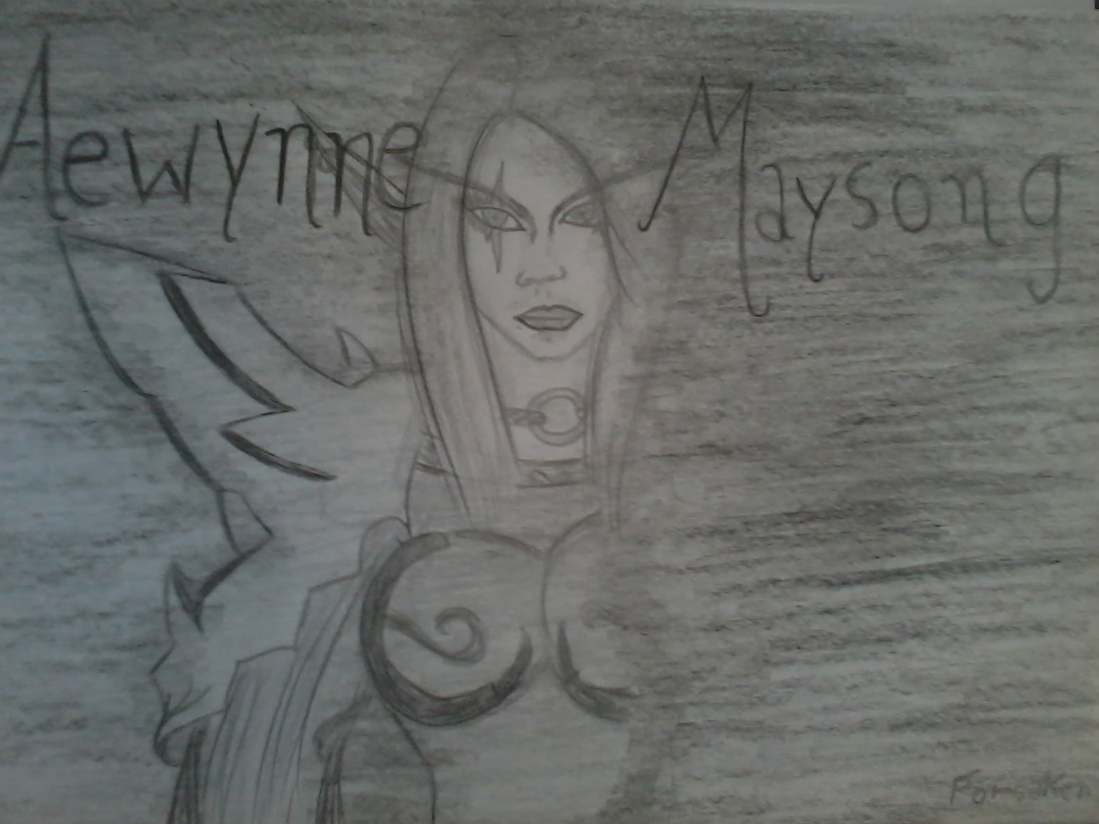 My version of Aewynne of Rise of the Blood Elves.
