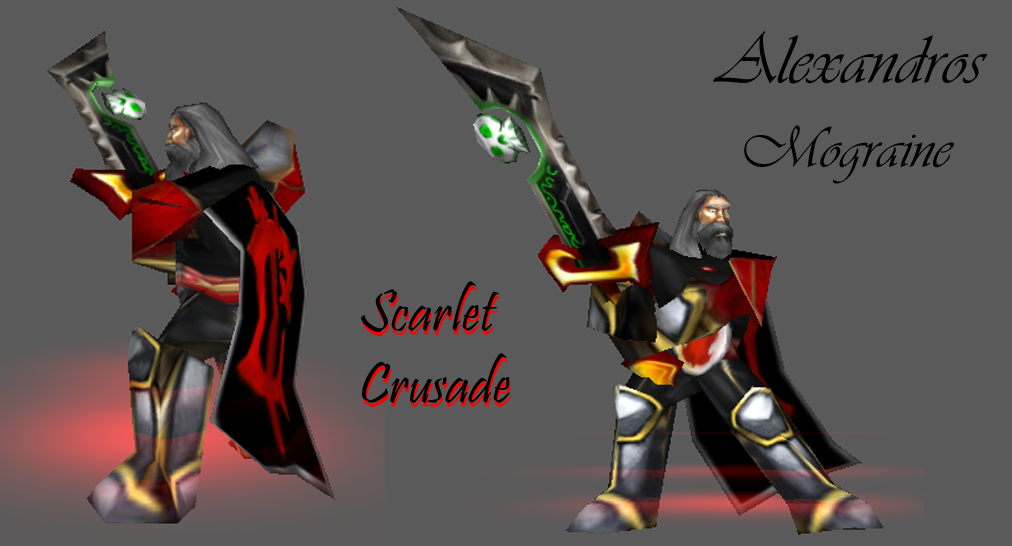 My version of Alexandros Mograine. Sword isnt mine but i tried my hardest to recreate the sword lol. Didnt work.