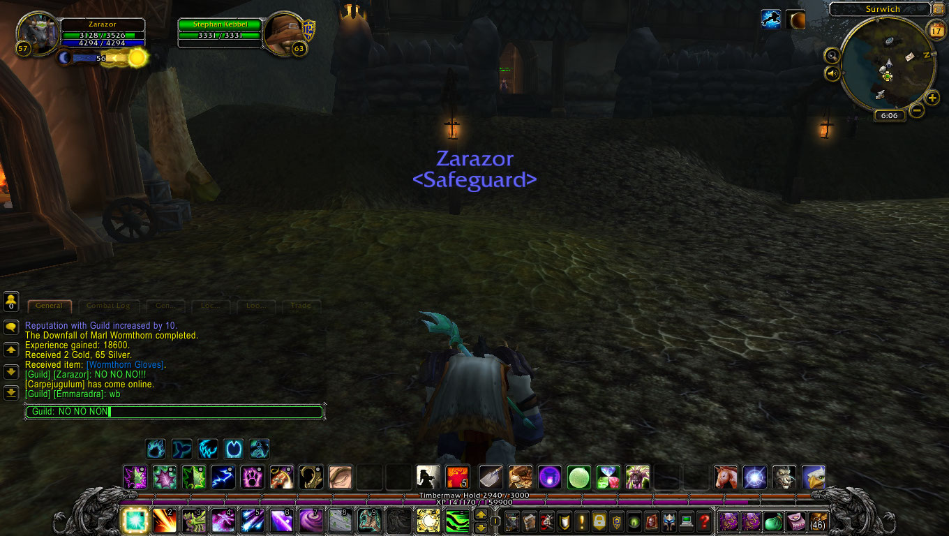 My Worgen Druid. Sever: Moonguard