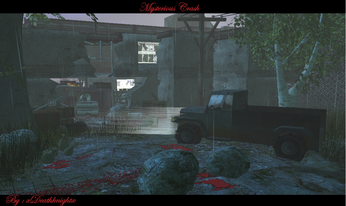 Mysterious Truck Crash
-Random Terrain
-Inspired By Kenji