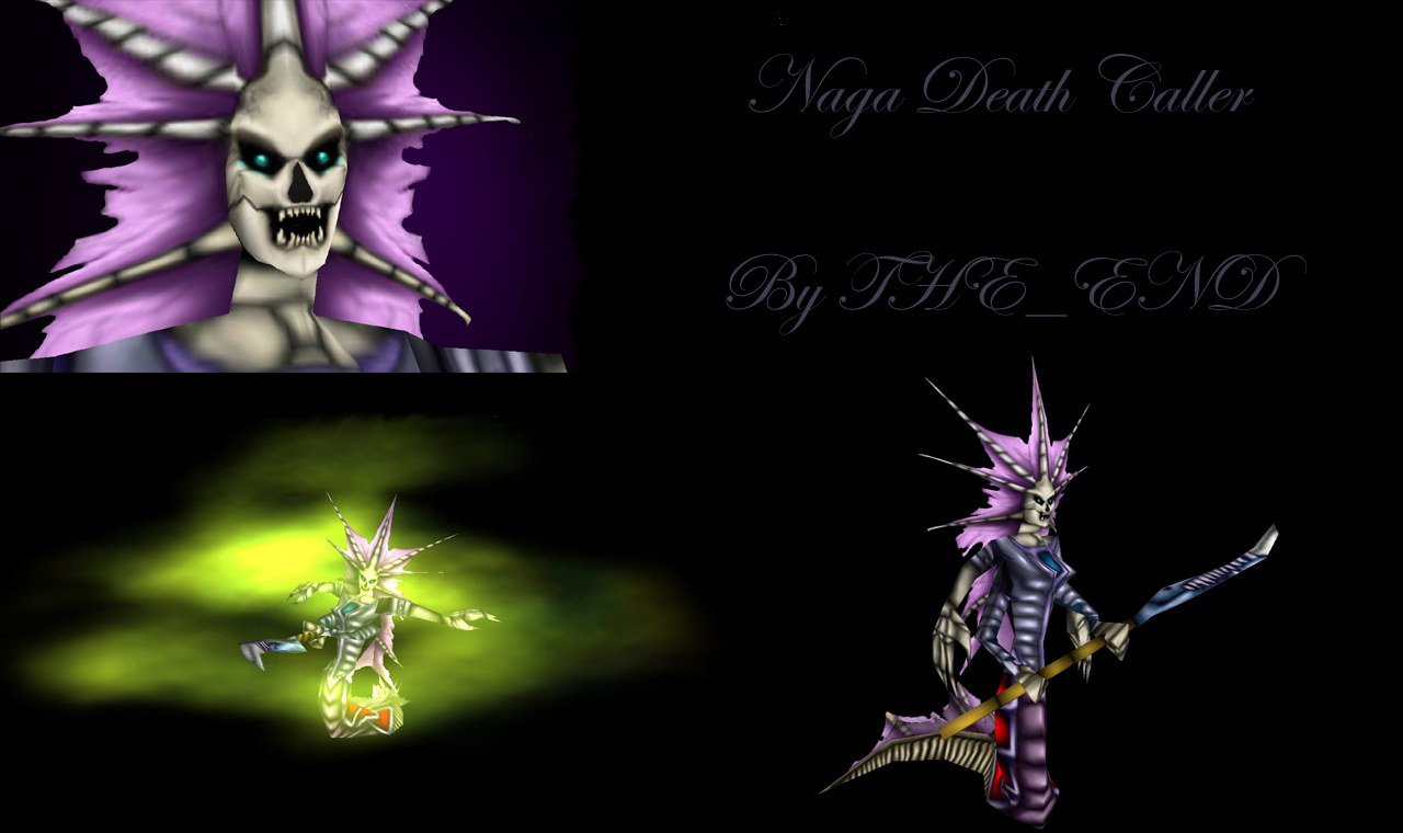 Naga Death Caller, part of the Death Knight skin pack