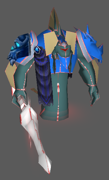 Naga Death Knight WIP