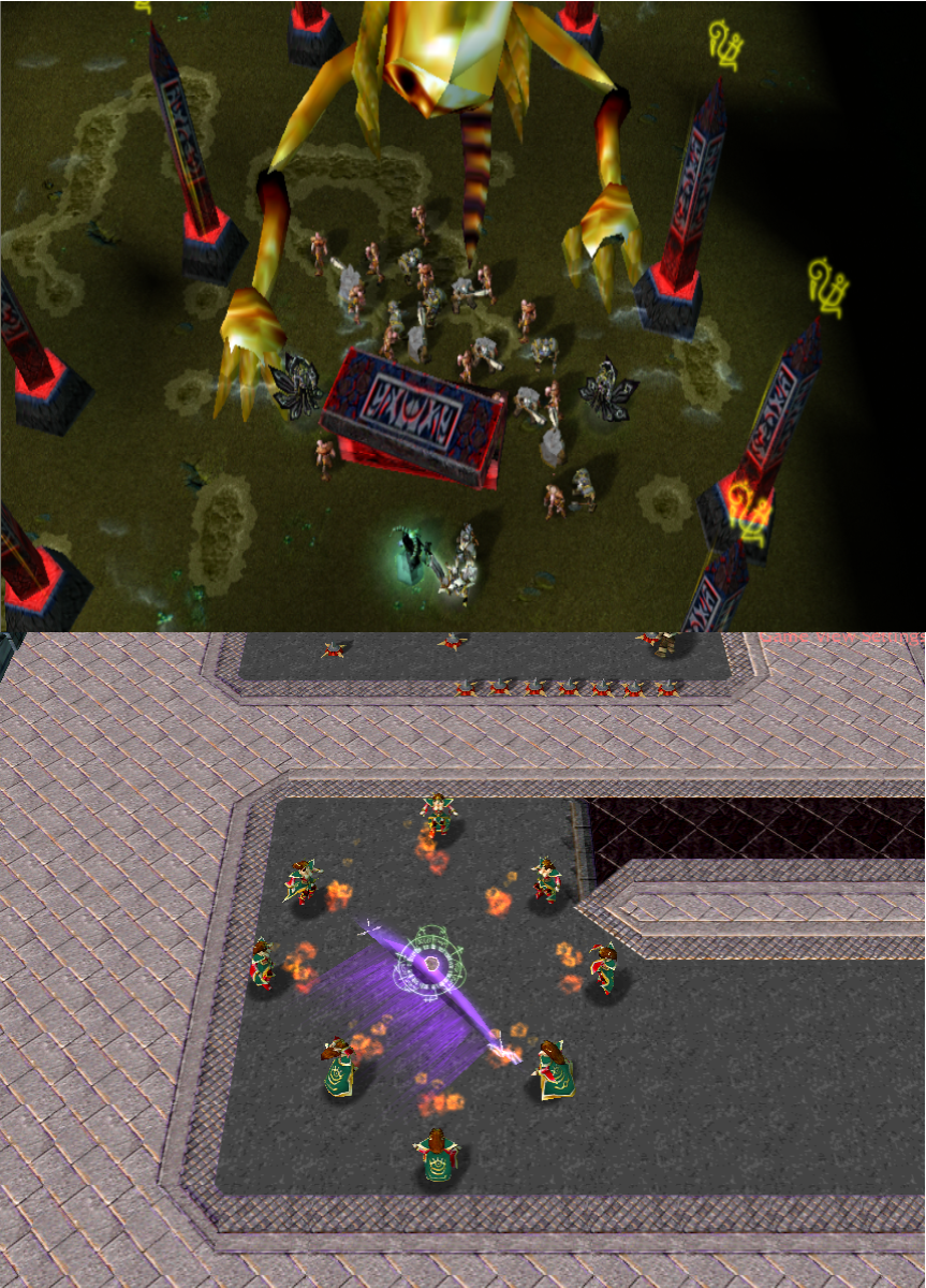 *Narrator* Herian sat in his chair, and fall asleep. He had a vision [Picture One] of his allies, in Outland, getting asieged by some crazy necromance