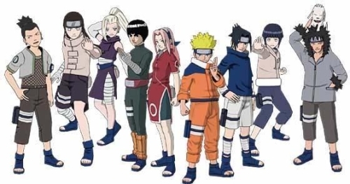 Naruto And Friends