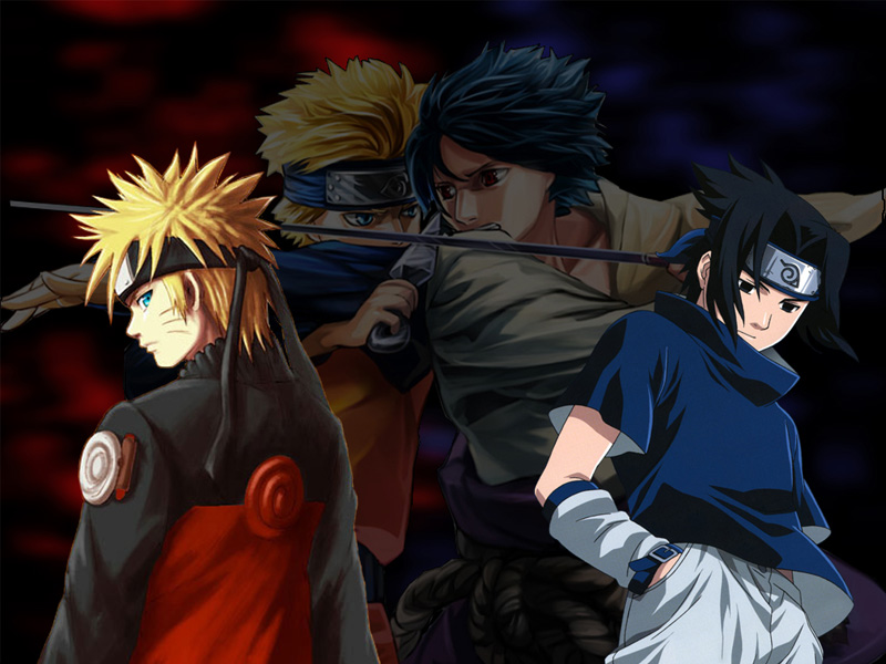naruto vs sasuke small