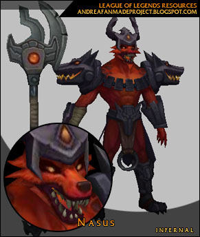 Nasus Infernal Skin