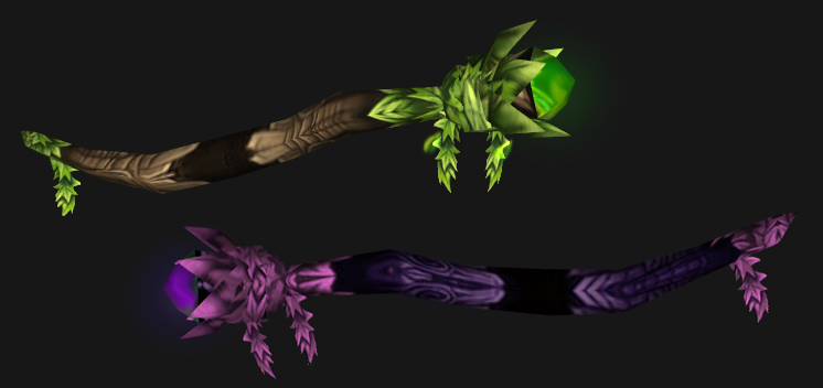 Nature Staff + Corrupted Nature Staff