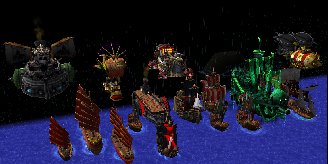 (Naval and Aerial) Vessels of War for Act II